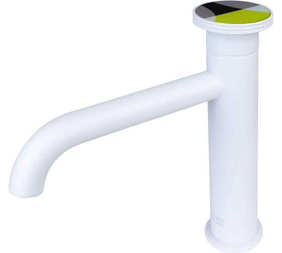 Изображение товара Смеситель на раковину Bronze de Luxe OMG! белый/желтый 9009W-Y