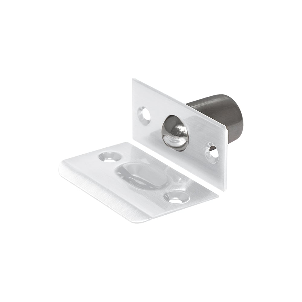 Изображение товара Шариковый фиксатор для межкомнатных дверей PUNTO METLB-15 WH белый