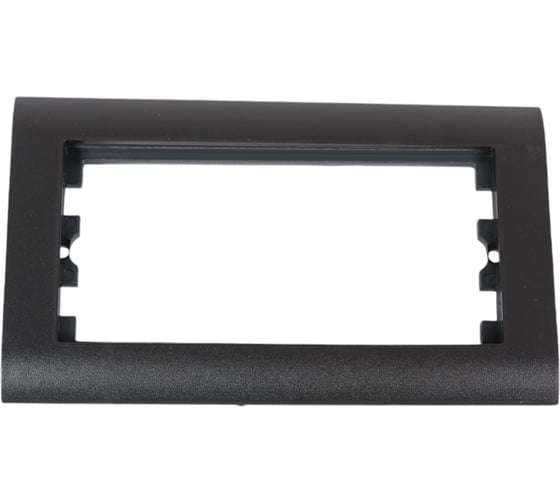 Изображение товара Рамка Simon монтажная на 1 S-модуль, суппорт+рамка, SC, графит SAL100-14