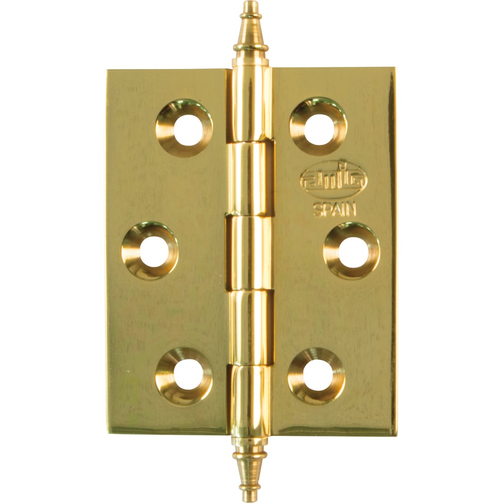 Изображение товара Петля Amig латунь полировальная универсальная модель 1003-50х40