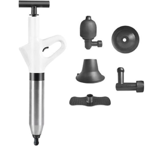 Изображение товара Вантуз-плунжер профессиональный высокого давления SANTRADE белый SM-HX1290/WT 7628