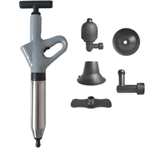 Изображение товара Вантуз-плунжер профессиональный высокого давления SANTRADE серый SM-HX1290/GY 7630