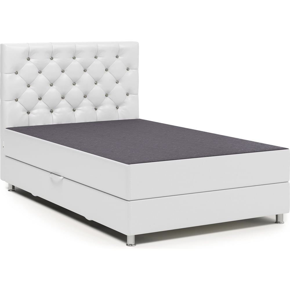 Изображение товара Тахта Шарм эль Люкс 90 с ящиками, рогожка и экокожа, классический стиль