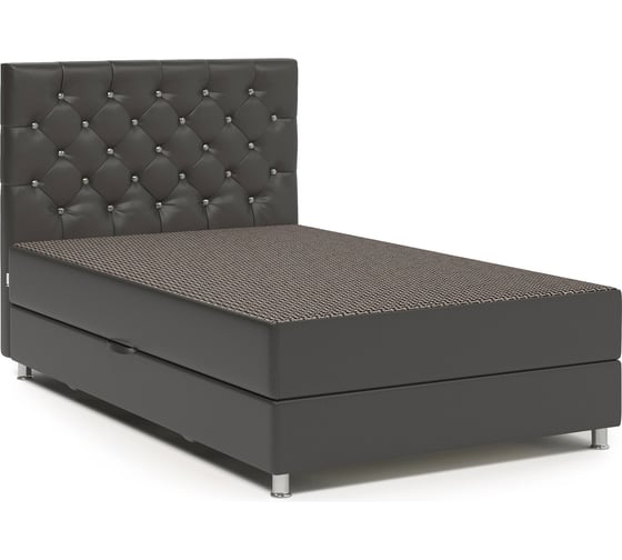 Изображение товара Тахта Шарм эль Люкс 120, Корфу коричневый и экокожа шоколад 104210759