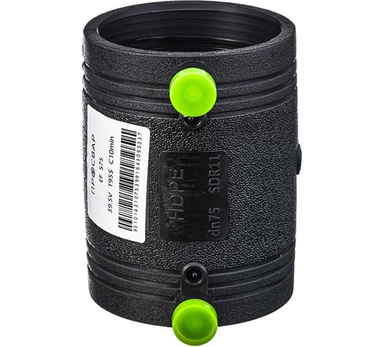 Изображение товара Муфта электросварная ПРОСВАР 75 мм, ПЭ 100, SDR 11 муфта75