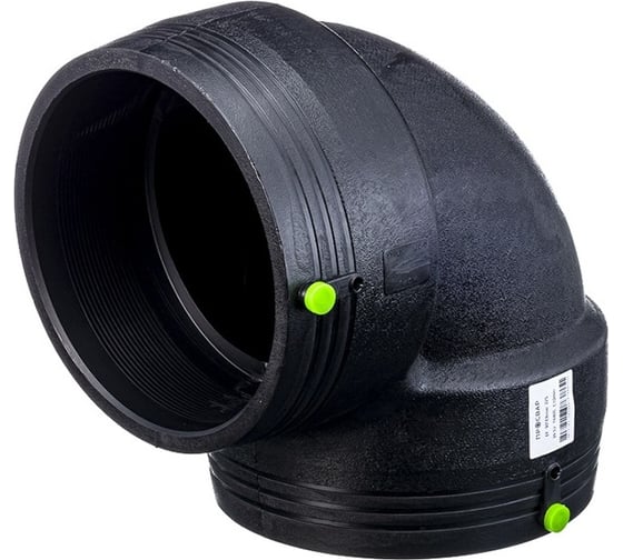 Изображение товара Отвод электросварной ПРОСВАР 225 мм, 90 градусов, ПЭ 100, SDR 11 отвод225