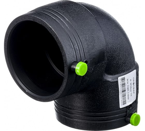 Изображение товара Отвод электросварной ПРОСВАР 110 мм, 90 градусов, ПЭ 100, SDR 11 отвод110