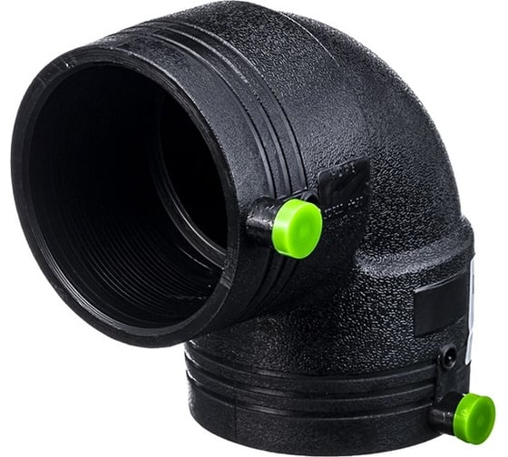 Изображение товара Отвод электросварной ПРОСВАР 90 мм, 90 градусов, ПЭ 100, SDR 11 отвод90