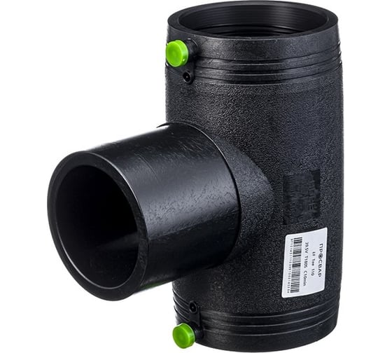 Изображение товара Тройник электросварной ПРОСВАР 110 мм, ПЭ 100, SDR 11 тройник110