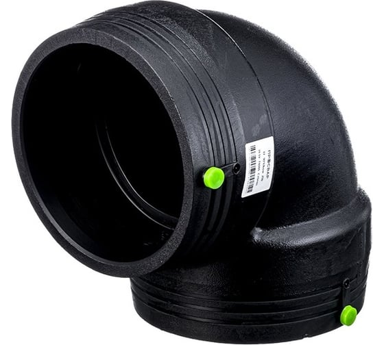 Изображение товара Отвод электросварной ПРОСВАР 200 мм, 90 градусов, ПЭ 100, SDR 11 отвод200