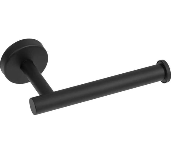 Изображение товара Держатель для туалетной бумаги PERFECTO LINEA WATERLINE, черный матовый 35-031012