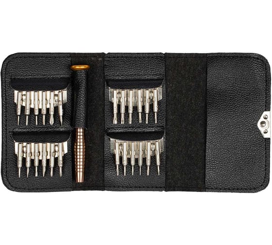 Изображение товара Набор для точных работ Micron (отвёртки) SSP-25 25 сменных отвёрток/бит 731279