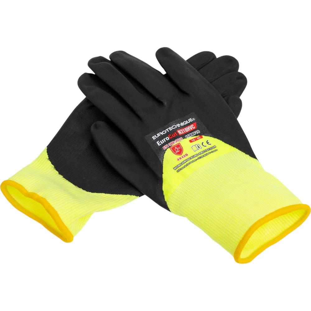 Изображение товара Перчатки защитные COVERGUARD EUROTECHNIQUE EUROCUT N318HVC, летние, XL, антивредные