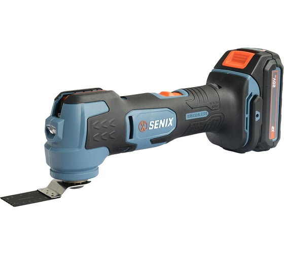 Изображение товара Многофункциональный инструмент SENIX X2 20V, 1 акб, 1зу POX2-M-EU