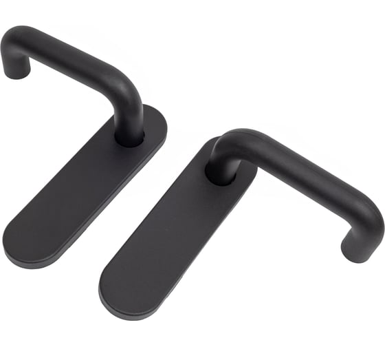 Изображение товара Ручка противопожарная PALIDORE BR-0433 черная, без отверстия под цилиндр 98761545