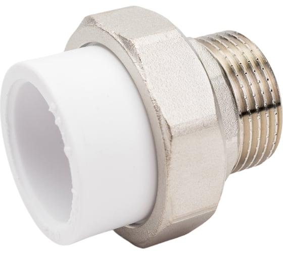 Изображение товара Комбинированная разъемная муфта КРОСС PPRC 32х1", наружная 62744