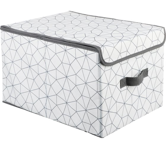 Изображение товара Короб с крышкой VETTA 30x40x25 см, Валери, полипропилен 457-616