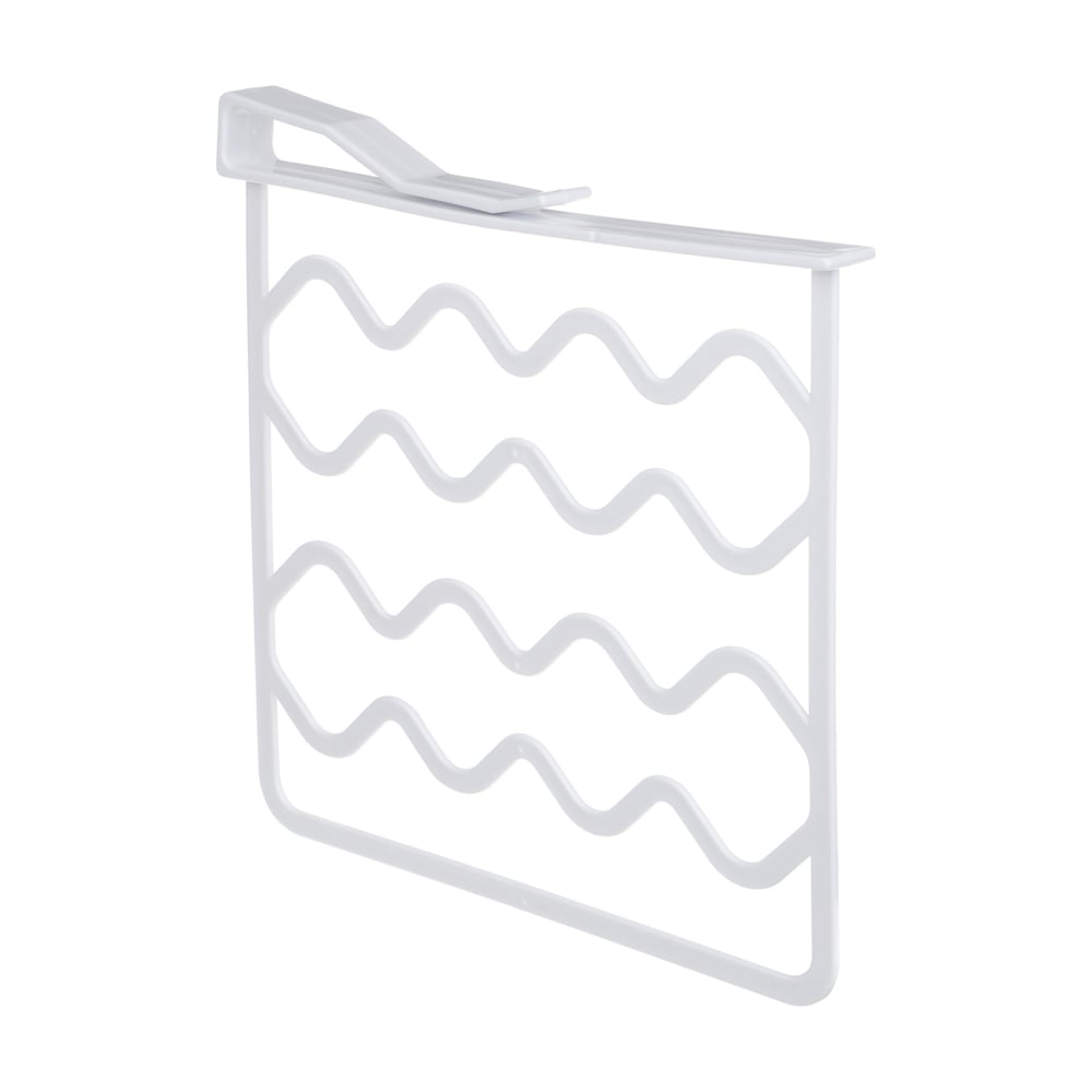 Изображение товара Разделитель вещей на полках VETTA с функцией подвеса галстуков, шарфов, 27.5x25.5x3 см, полипропилен 457-653