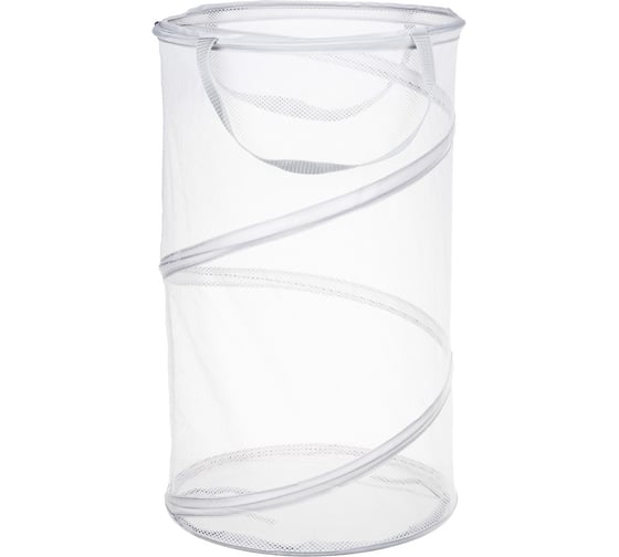 Изображение товара Корзина VETTA Сканди 55x31.5 см, сетка, полиэстер, белый 402-016