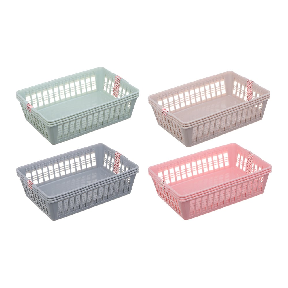 Изображение товара Набор корзинок для мелочей VETTA 3 шт. полипропилен 24x16x6 см