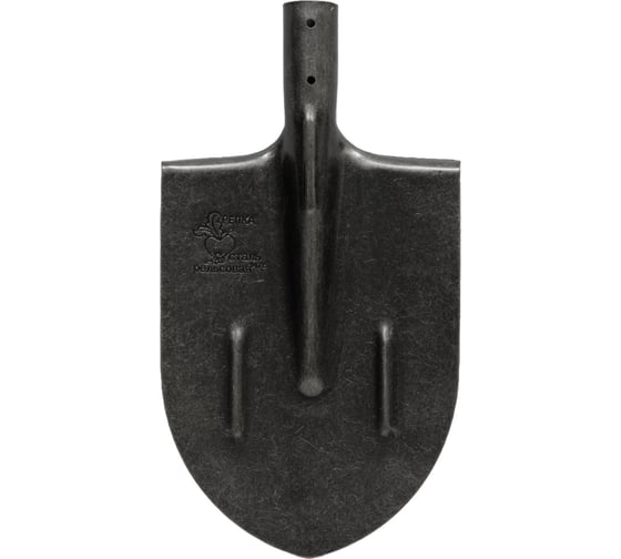 Изображение товара Штыковая лопата без черенка Репка 115650 заточенная, рельсовая сталь 1.6 мм 12431