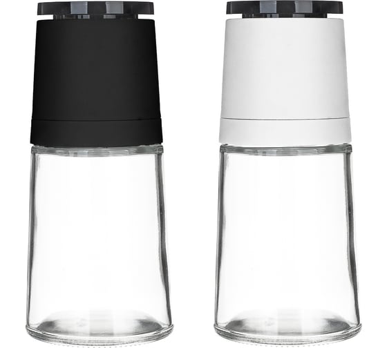 Изображение товара Набор мельниц для специй VETTA 2 шт., 13.5 см, стекло/пластик 827-094