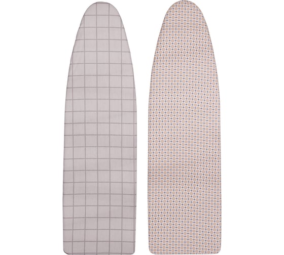 Изображение товара Чехол для гладильной доски VETTA на шнурке, 130x47 см, хлопок, подкладка иск.войлок 451-086