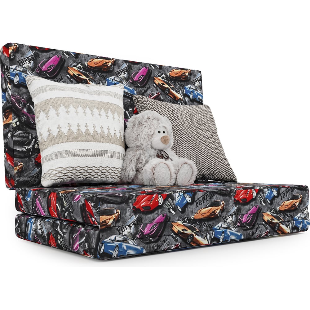 Изображение товара Пуф трансформер Шарм Шаг 120 Машинки 11122118