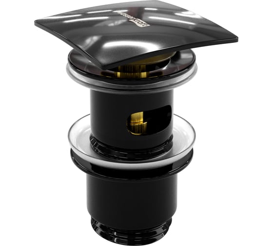 Изображение товара Донный клапан WasserKRAFT Push-up A166