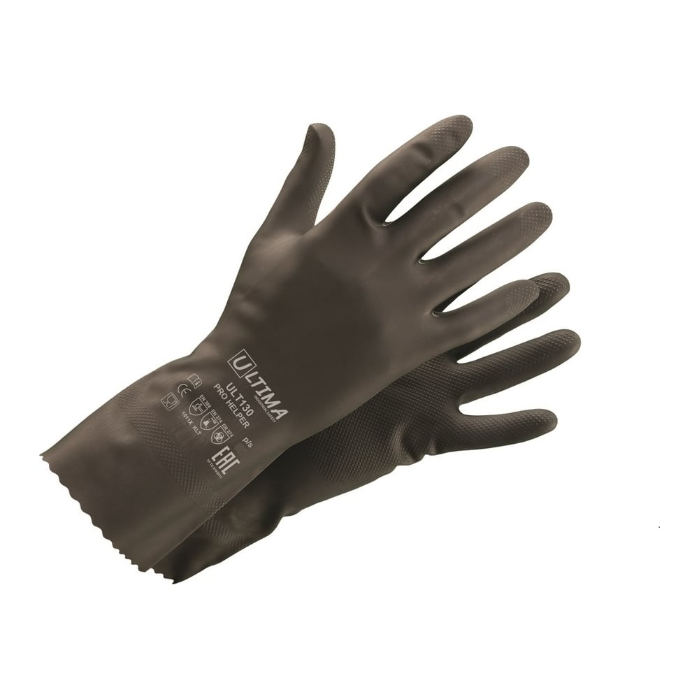 Латексные перчатки ULTIMA перчатки хозяйственные латексные размер s тм чистюля