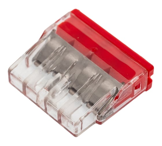 Изображение товара Клемма соединительная зажимная SLP electrics EU2.5-414Y с пастой 5шт в пакете SL0439-5004