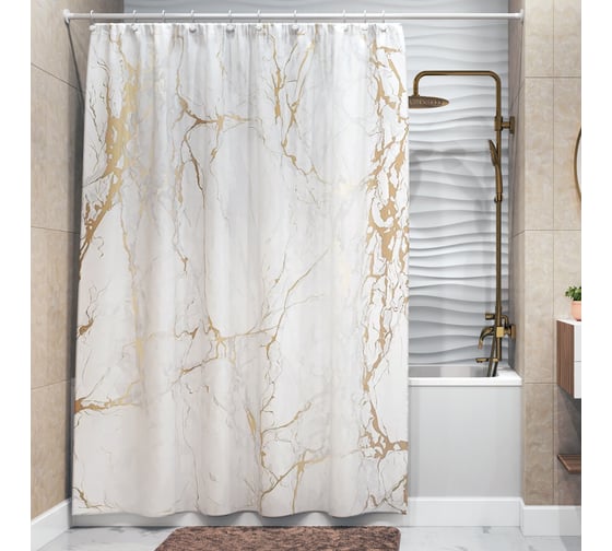 Изображение товара Шторка для ванной WasserKRAFT Sauer SC-79101