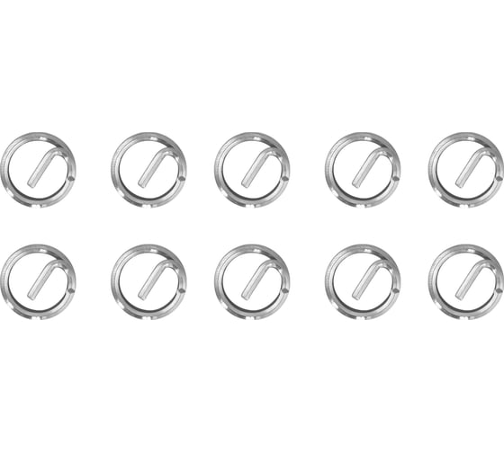 Изображение товара Набор резьбовых вставок Thorvik WTRI12125 M12x1.25, 10 предметов 53192