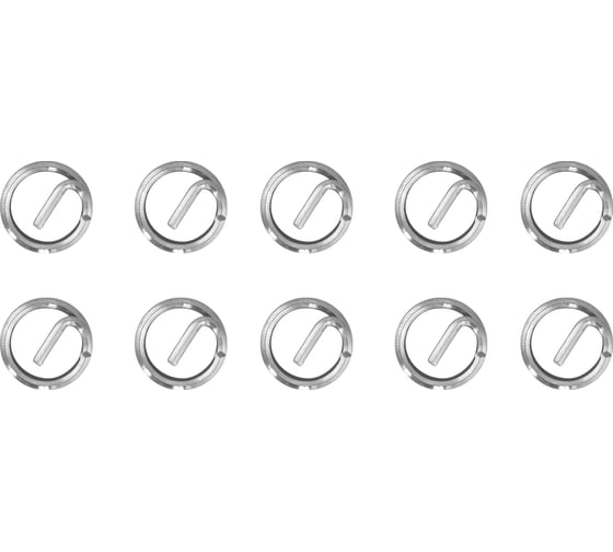 Изображение товара Набор резьбовых вставок Thorvik WTRI1215 M12x1.5, 10 предметов 53193