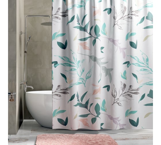 Изображение товара Шторка для ванной WasserKRAFT Rossel SC-57101