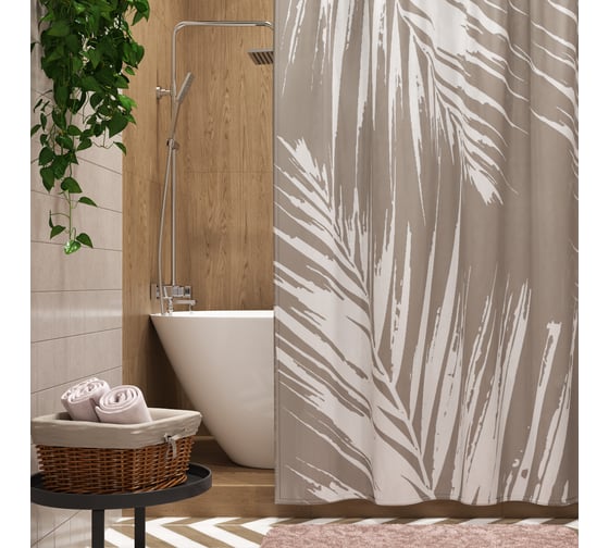 Изображение товара Шторка для ванной WasserKRAFT Lopau SC-60201