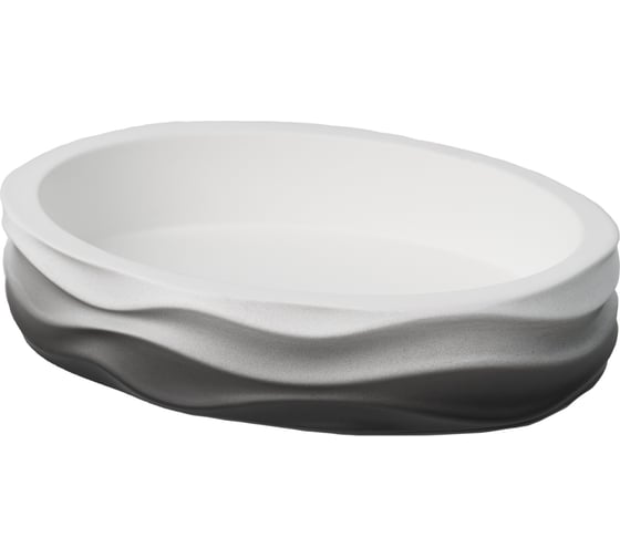 Изображение товара Настольная мыльница FORA MIST, полирезин FOR-MST036