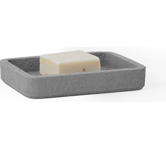 Изображение товара Настольная мыльница FORA CONCRETE, полирезин FOR-CON036