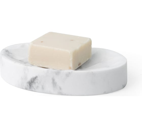 Изображение товара Настольная мыльница FORA WHITE ROCK, полирезин FOR-WRK036