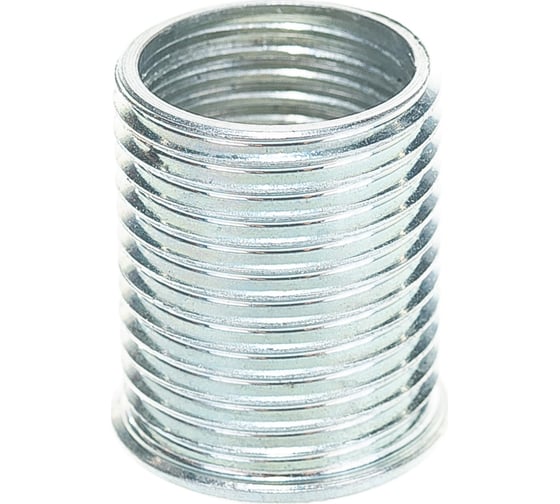 Изображение товара Вставка резьбовая для восстановления резьбы свечного отверстия Thorvik М14х1.25, H=20 мм 53198