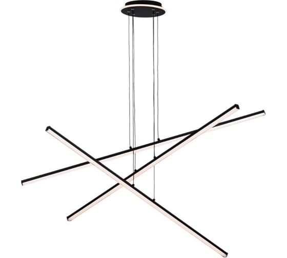 Изображение товара Люстра подвесная Citilux Trent LED с пультом Чёрная CL203731