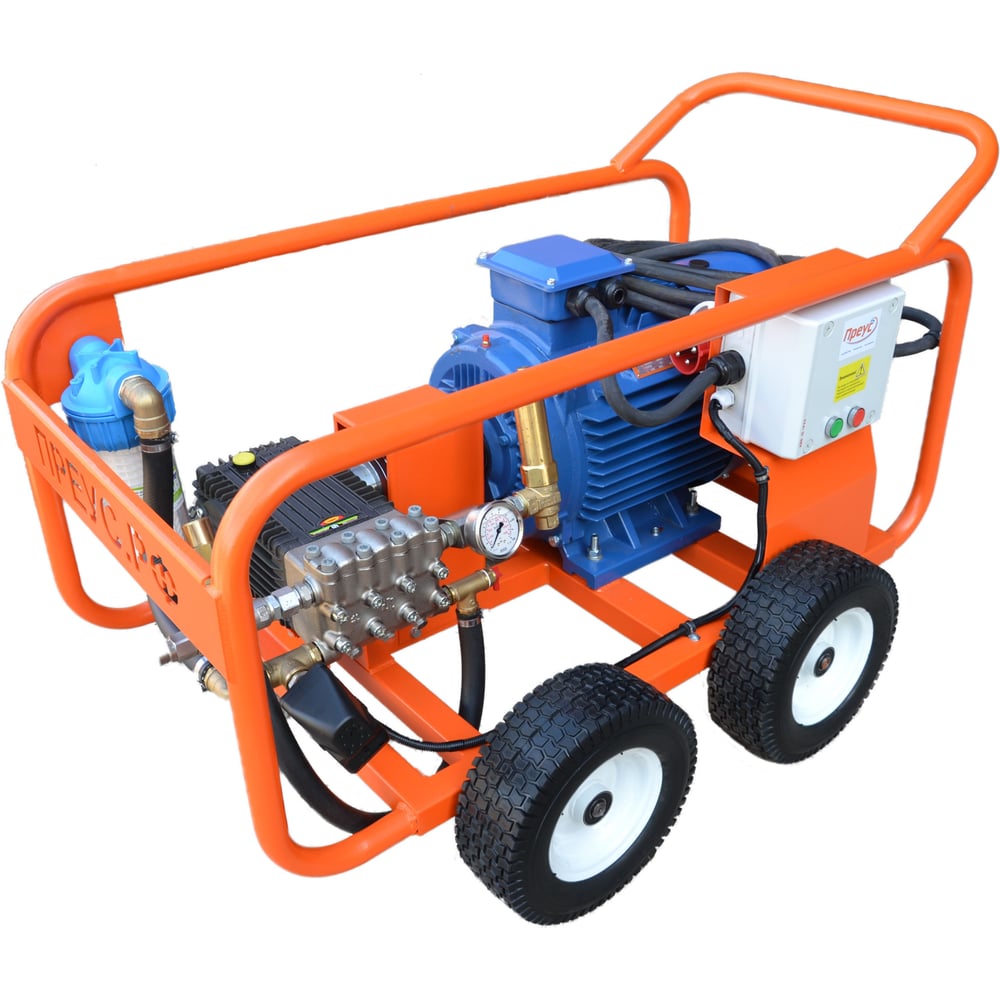 Изображение товара Опрессовочный насос Преус Е-ГС 22-50 для гидравлических испытаний высокое давление