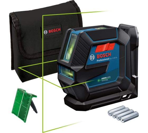 Изображение товара Лазерный нивелир Bosch GLL 2-15 G + LB10 0601063W00