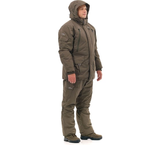 Изображение товара Костюм для рыбалки GRAYLING Скат зимний -15, хаки, размер 52-54, рост 182-188 4610097089275