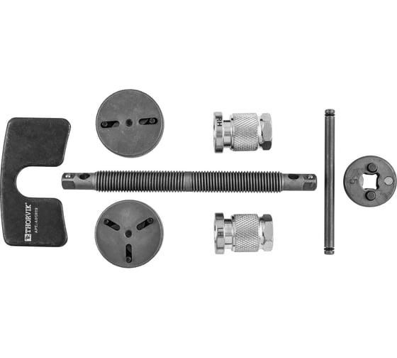 Изображение товара Приспособление для возврата поршней дисковых тормозных механизмов Thorvik в наборе 7 пр 53233