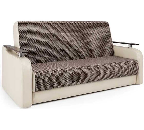 Изображение товара Диван-книжка Шарм Грант Д 120 Корфу коричневый и экокожа беж 903021003