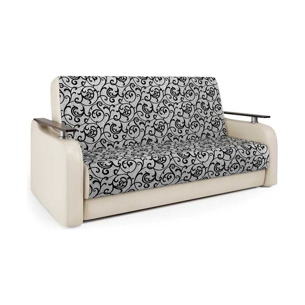 Изображение товара Диван-книжка Шарм Грант Д 120 из экокожи и шенилла современный стиль