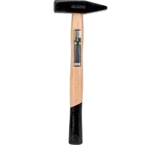 Изображение товара Слесарный молоток Ultima 600г, квадратный боек, деревянная рукоятка 121006