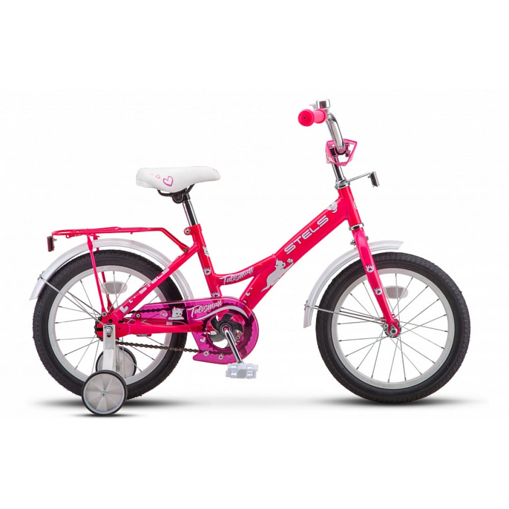 фото Детский велосипед stels talisman lady 16" z010, размер рамы 11", розовый lu080577