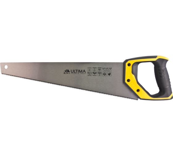 Изображение товара Ножовка по дереву Ultima 500мм, 7-8 TPI, каленный зуб, 3-к рукоятка 160012